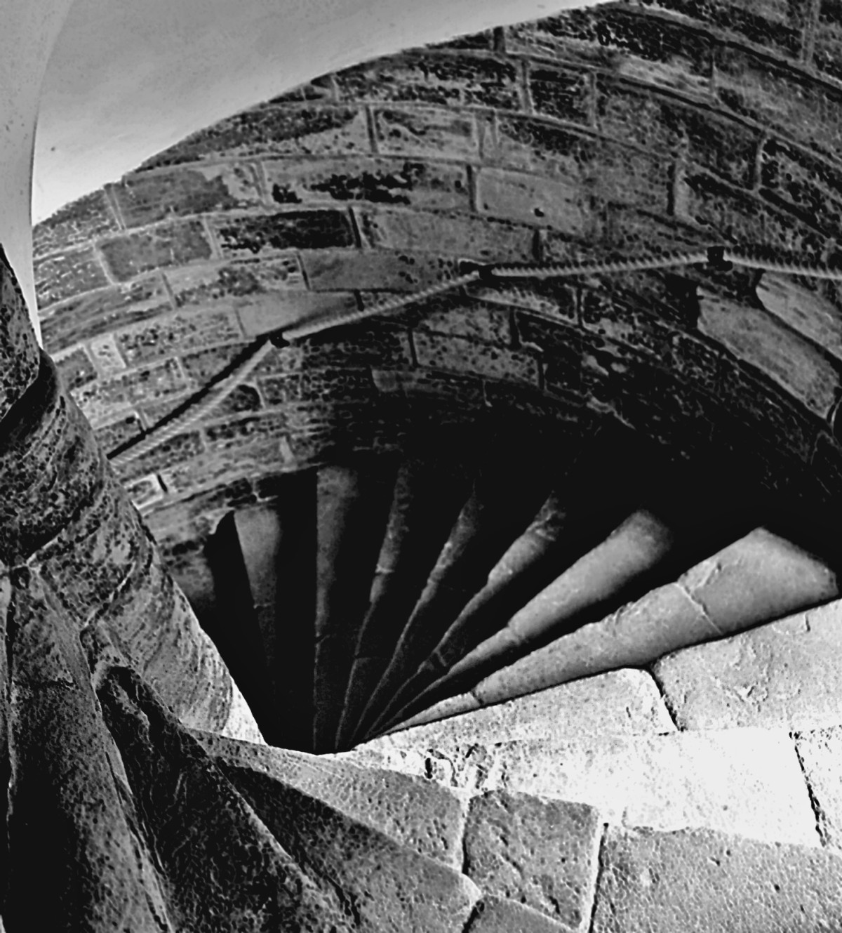 Newcastle Castle Stairwell